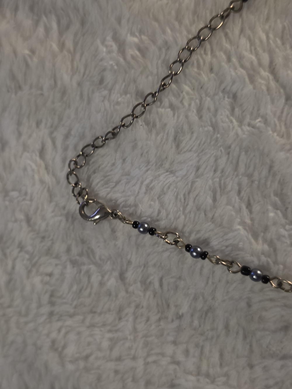 Silver-Tone Purple Pendant Necklace - Unbranded - Picture 9 of 14